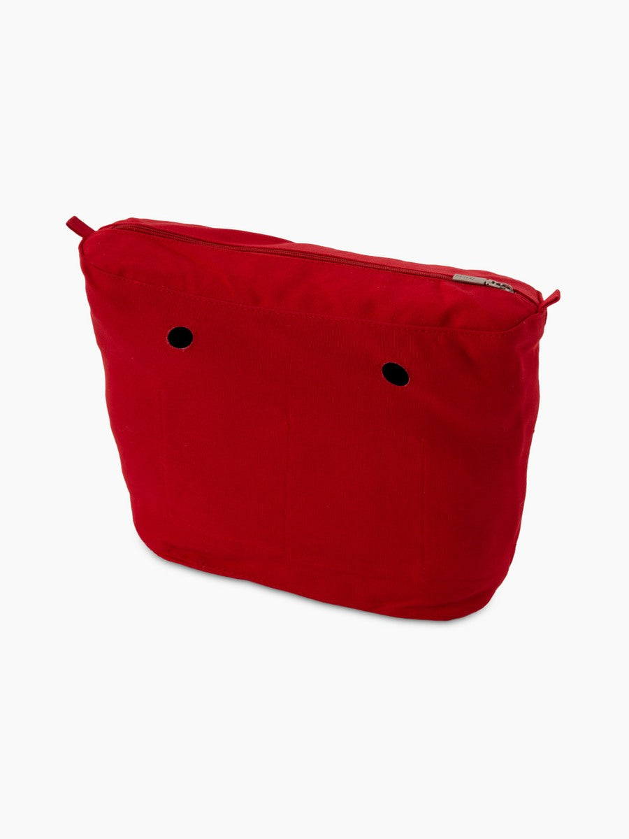 O bag classic inner canvas red