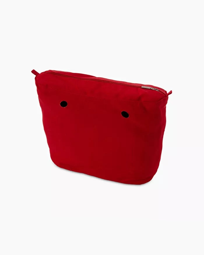 O bag mini inner canvas red