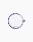 O clock dial pave silver