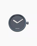 O clock dial tone on tone dark grey