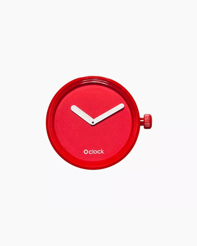 O clock dial tone on tone red