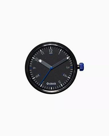 O clock dial seconds blue nero