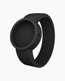 O clock silicone strap small black