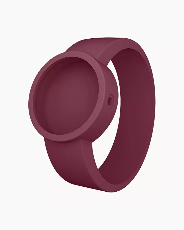 O clock silicone strap small purple